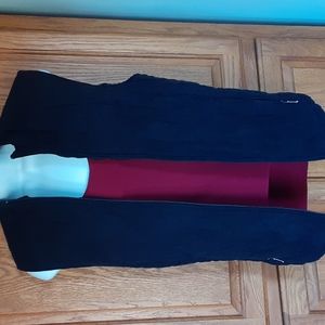 Croft and Barrow black quilted puffer vest med